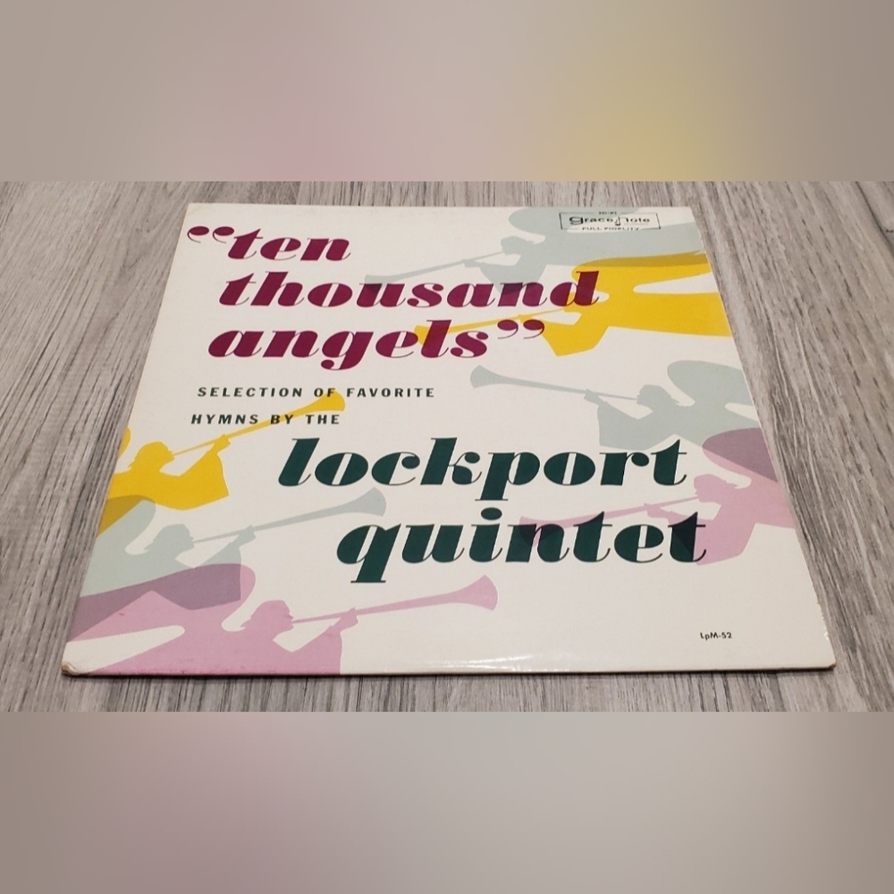 Ten Thousand Angels By The Lockport Quintet Vinyl Record LP